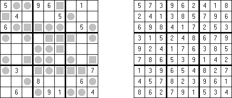 Gerade-Ungerade-Sudoku