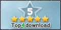 5 stars Award on Top 4 Download
