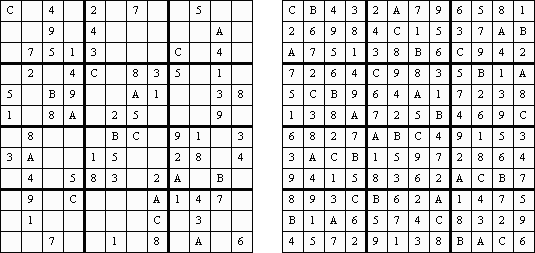 Cross+A :: Sudoku