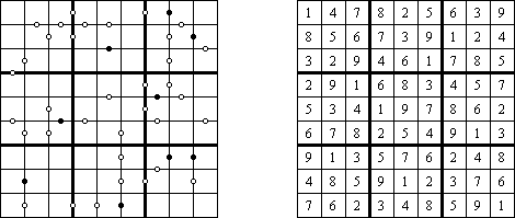 Kropki Sudoku