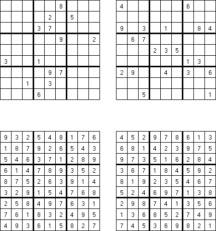 Twin Corresponding Sudoku