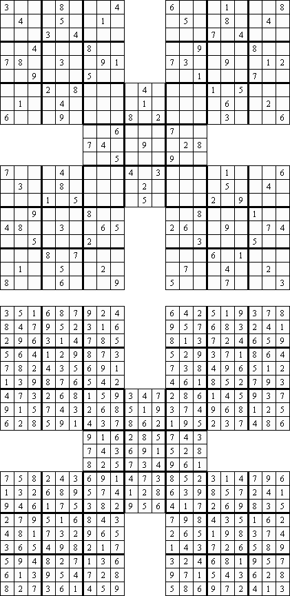 Samurai-Sudoku