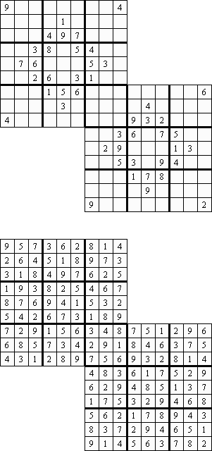 Cross+A :: Sudoku