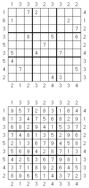 Skyscraper Sudoku