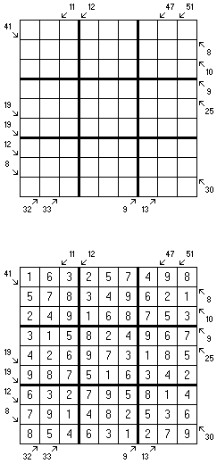 Little Killer Sudoku - Medium 