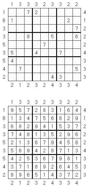 Skyscraper Sudoku